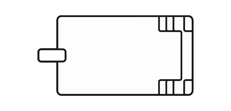 piscine rectangulaire avec bloc filtrant sans local technique