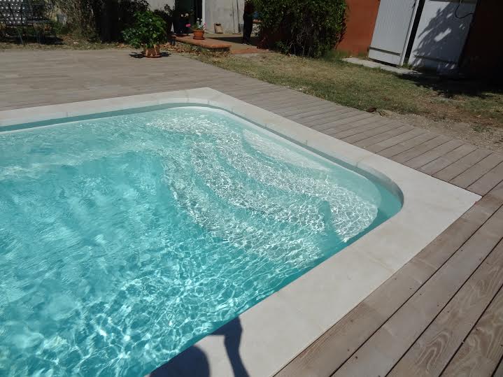 Modèle de piscine coque 6X3 à installer soi même sur Bordeaux